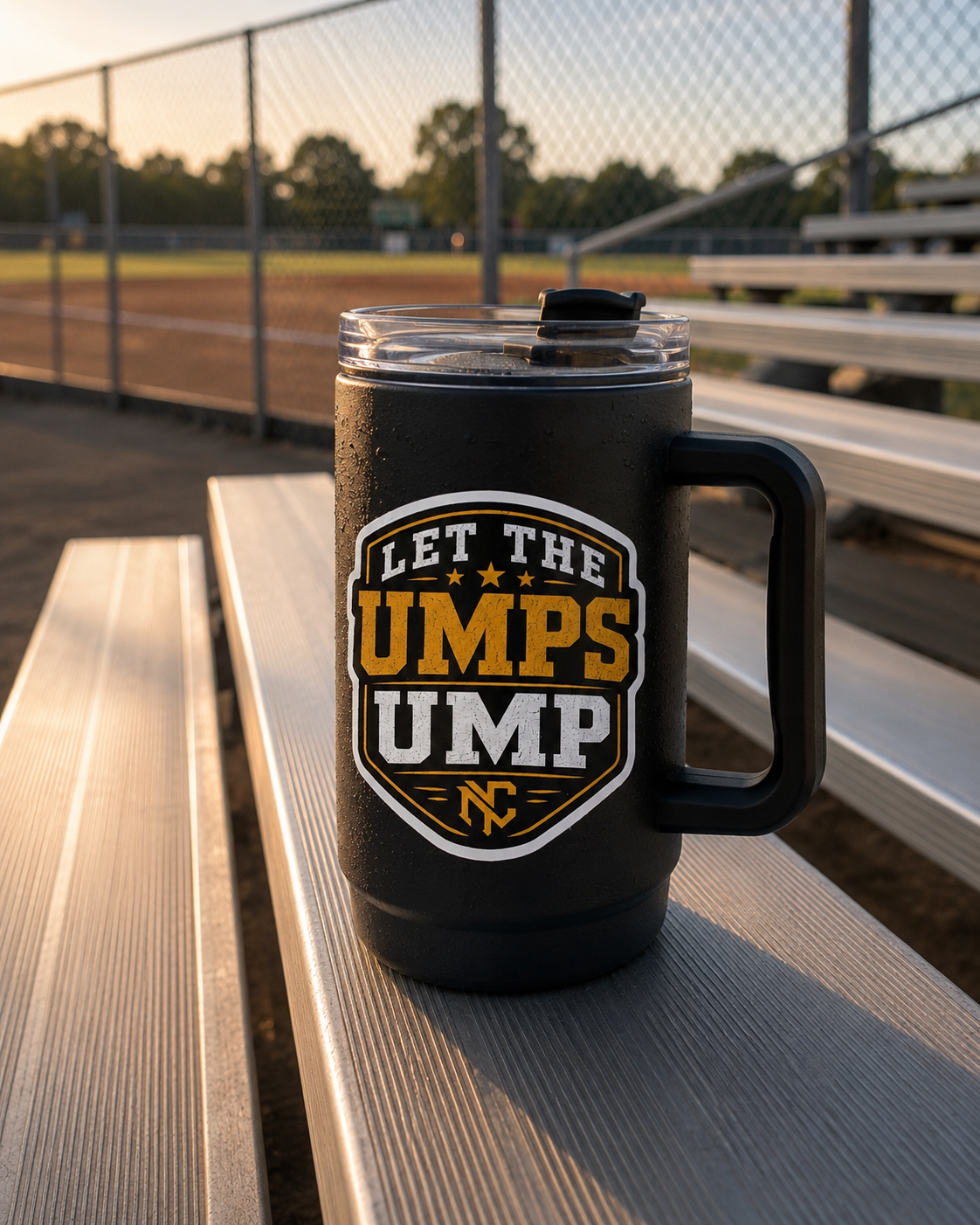 Let The Umps Ump Sticker