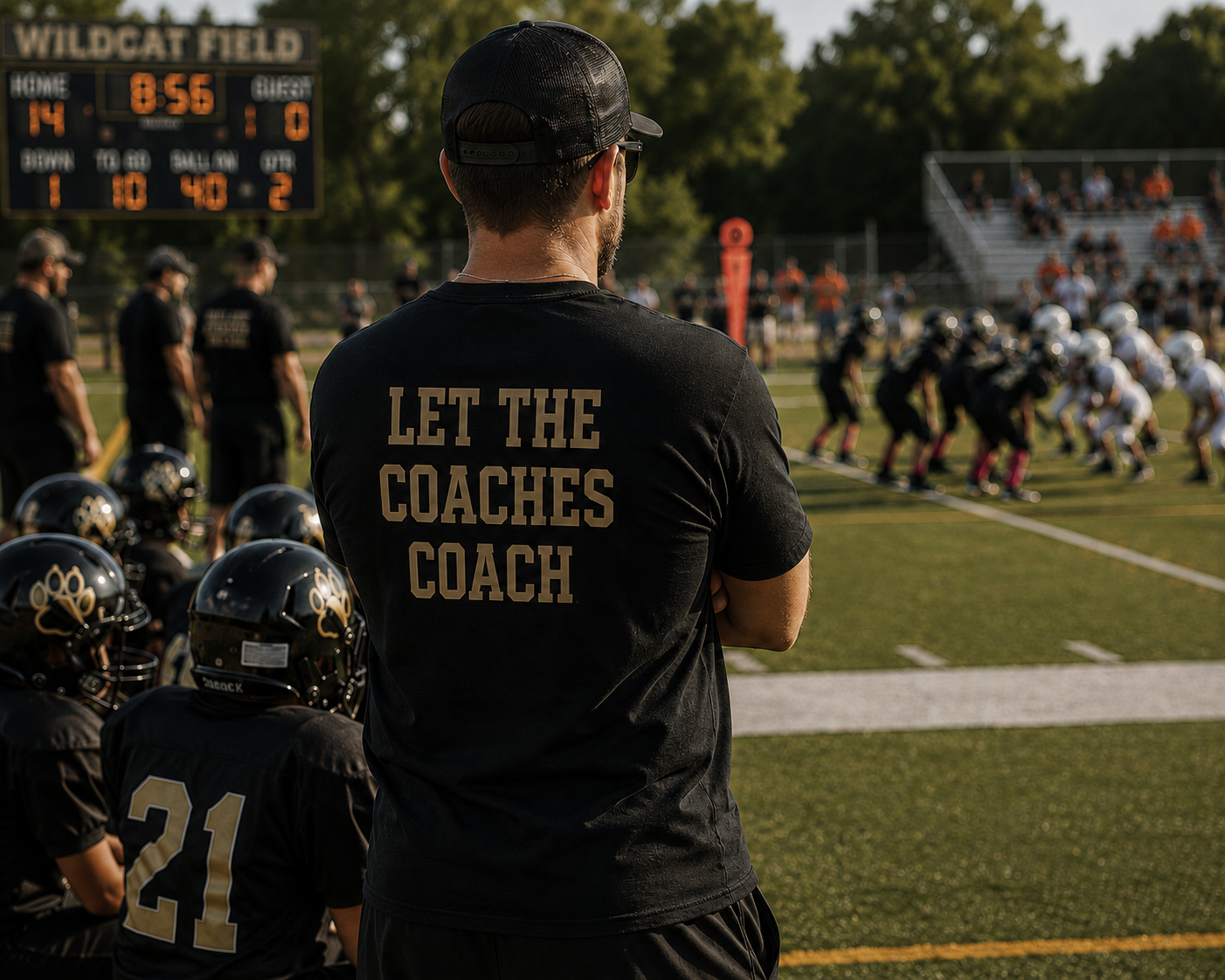 Let the Coaches Coach - Statement T Shirt