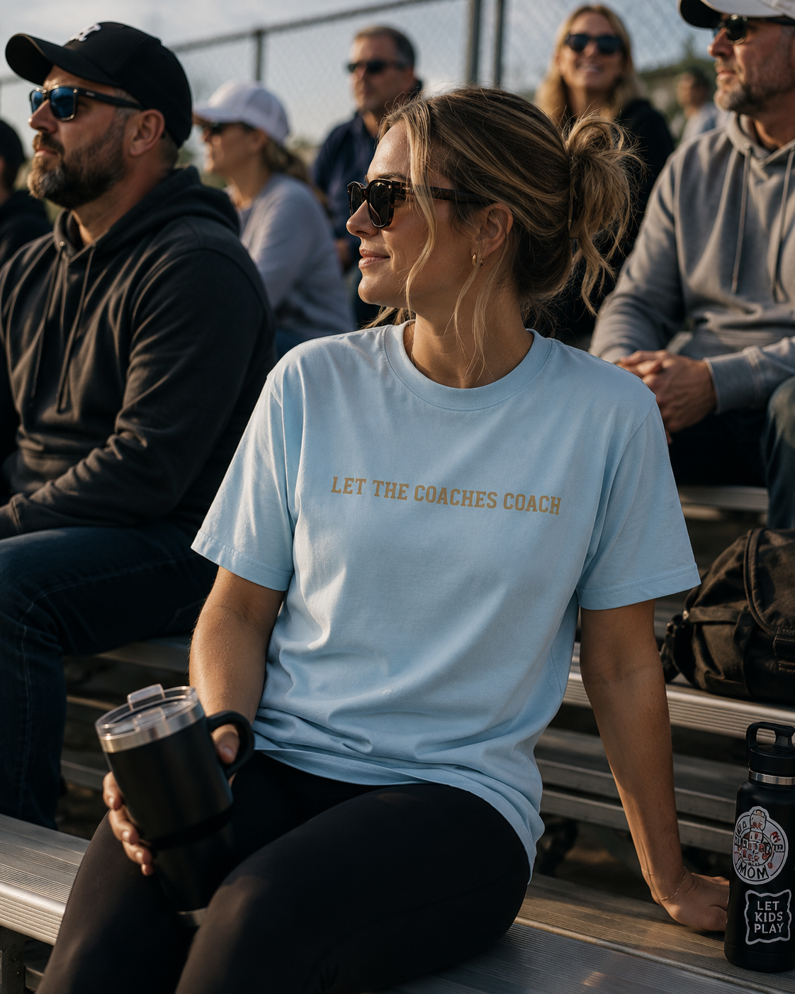 Let the Coaches Coach - Statement T-Shirt