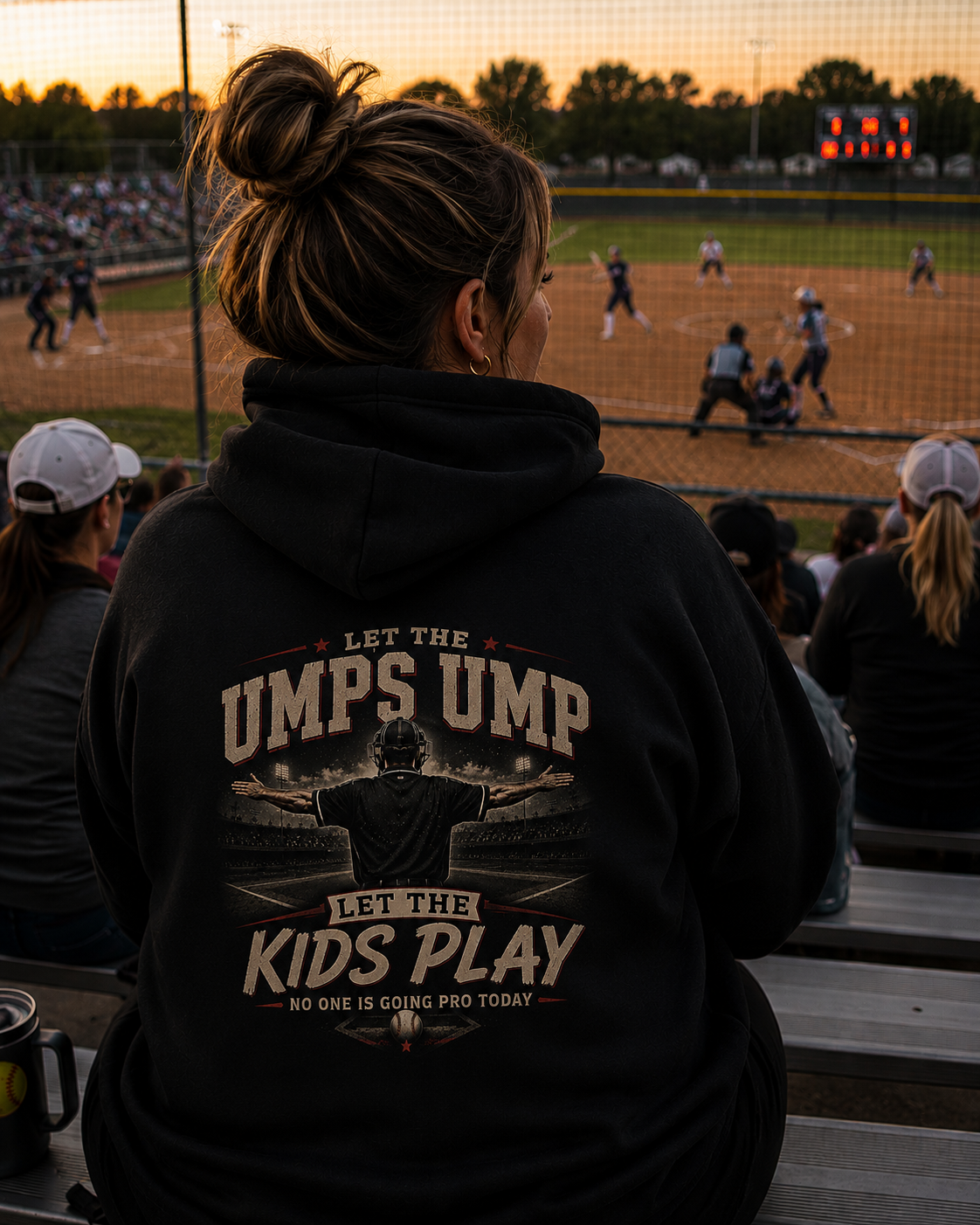 Let the Umps Ump Graphic Hoodie
