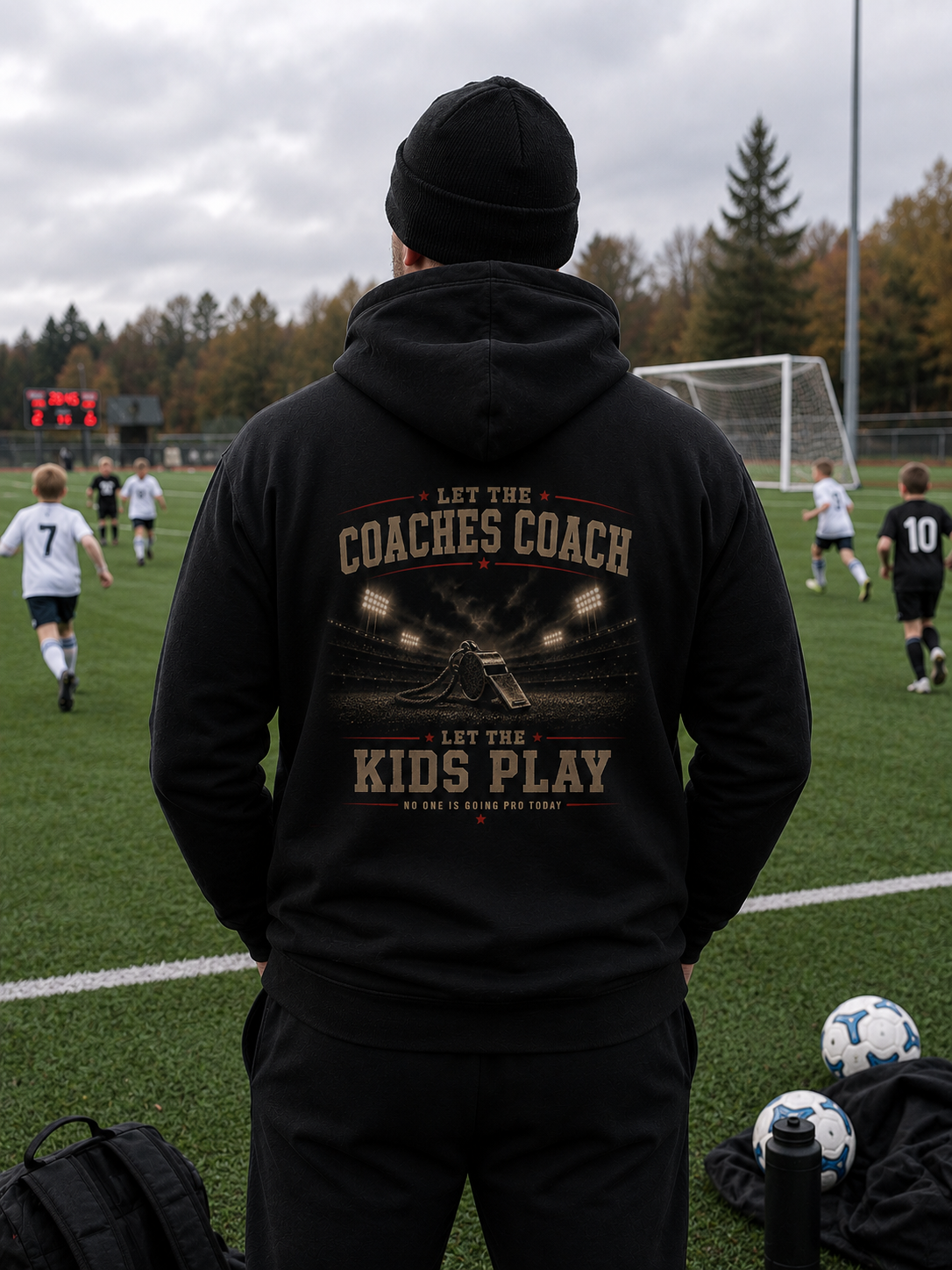 Let The Coaches Coach Hoodie